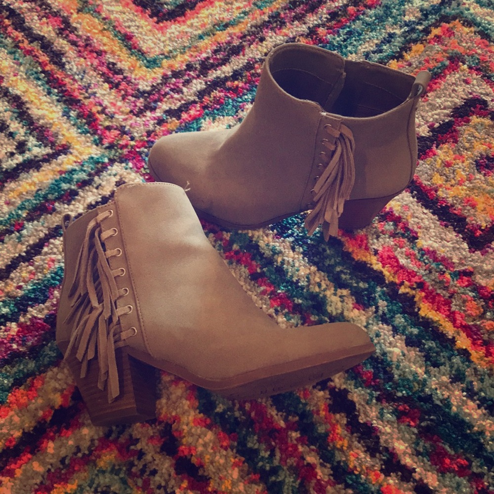 Sam Edelman Gray Ankle Boots